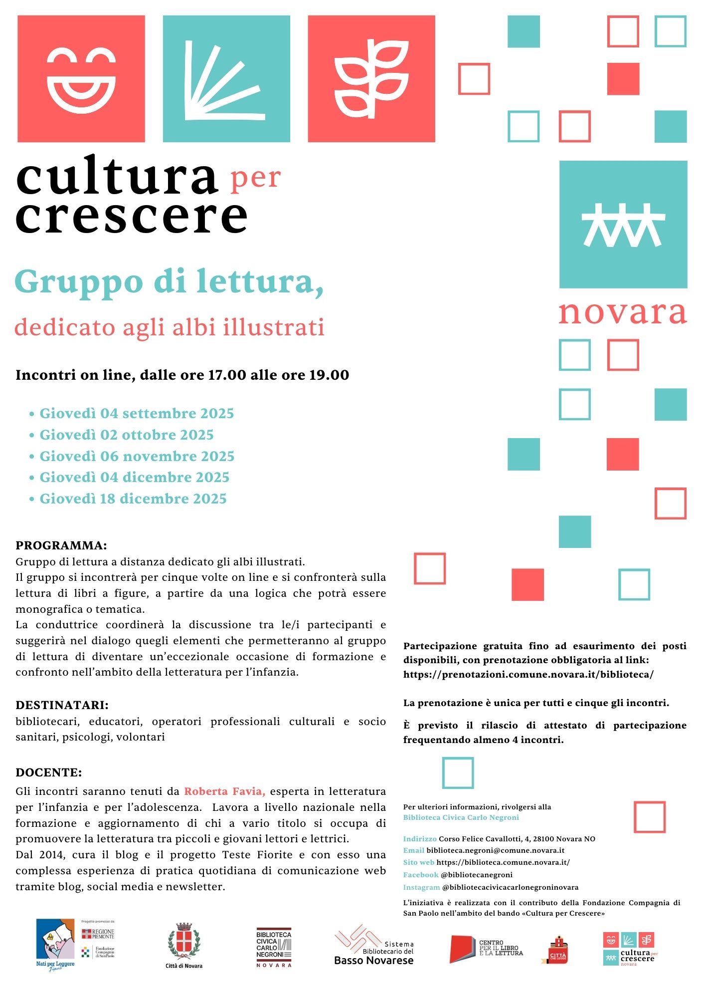 Locandina favia 2025